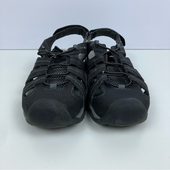 Eddie Bauer Water Shoes / Sports Sandals Boys Size 3 Gray Black Kids Outdoor - Picture 4 of 8